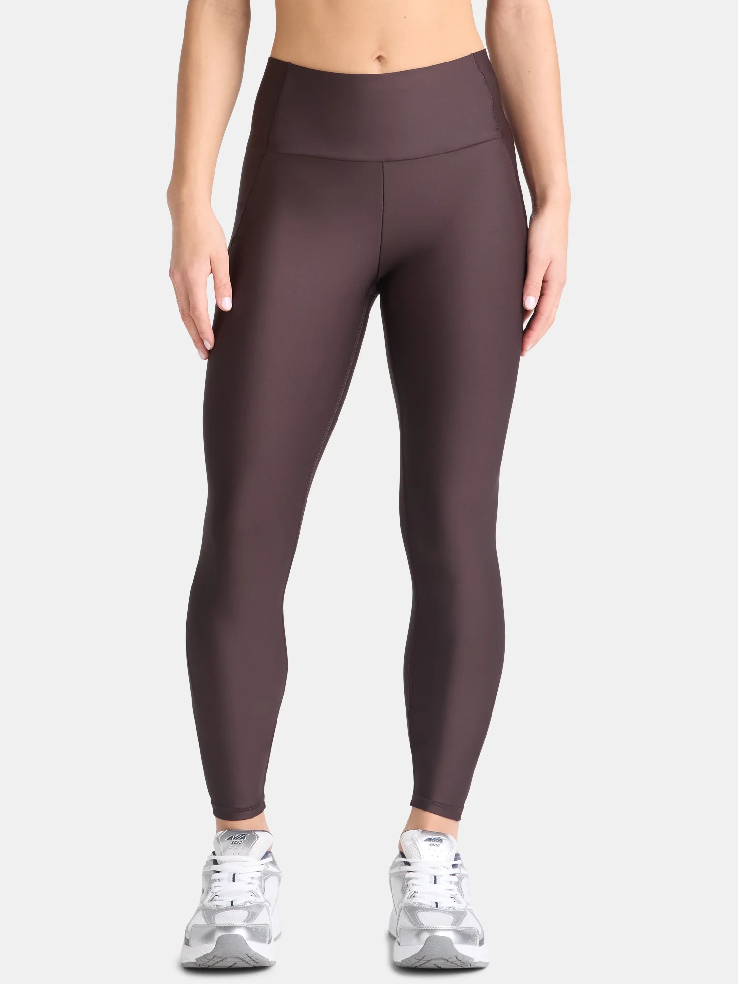 Avia Women’s High Rise Shine Leggings, Sizes XS-XXL | Walmart (US)