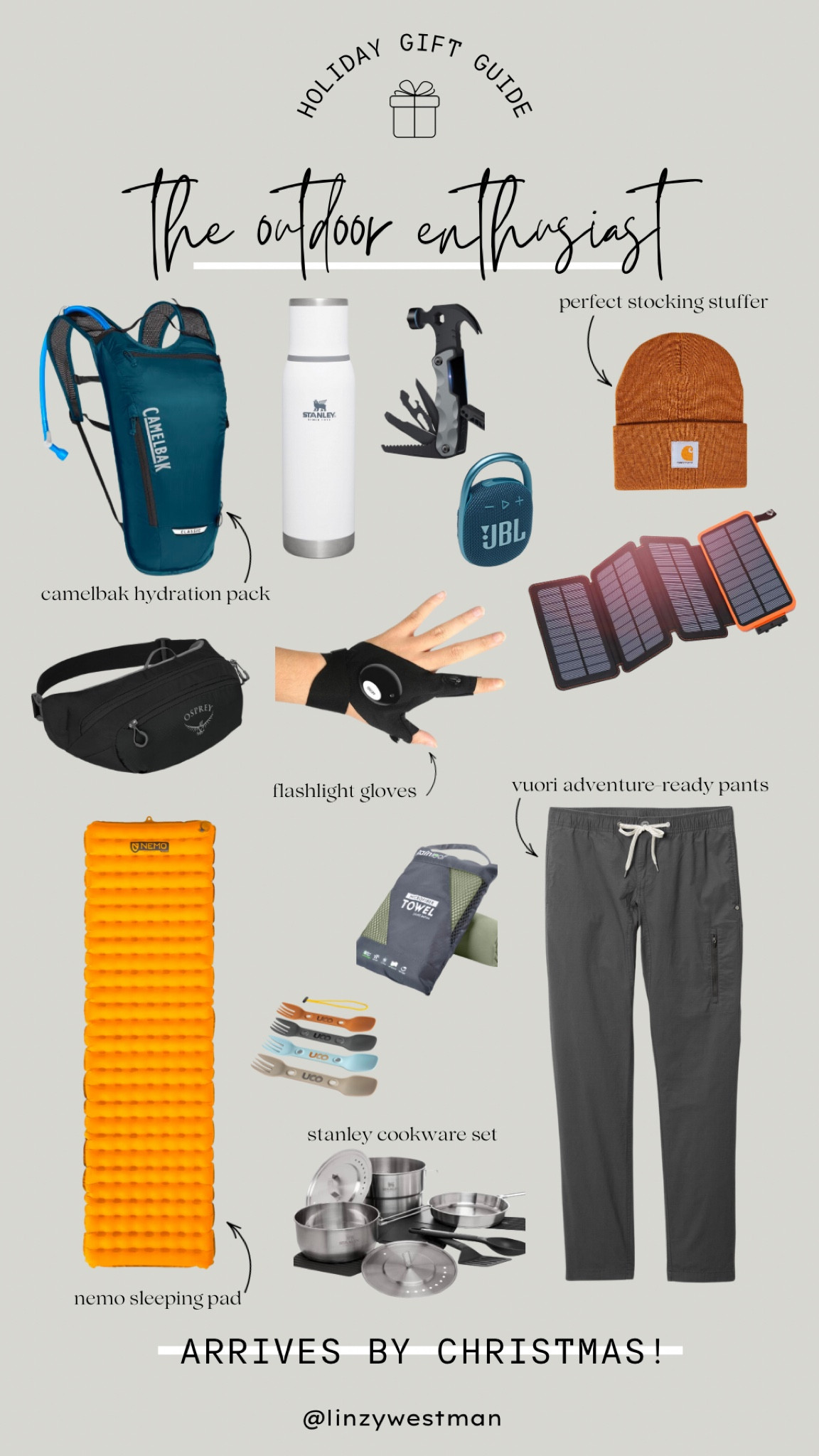 GIFT GUIDES 🎁 | for the outdoor enthusiast in your life 

Arrives by Christmas!✨

#LTKGiftGuide #LTKHoliday #LTKSaleAlert
