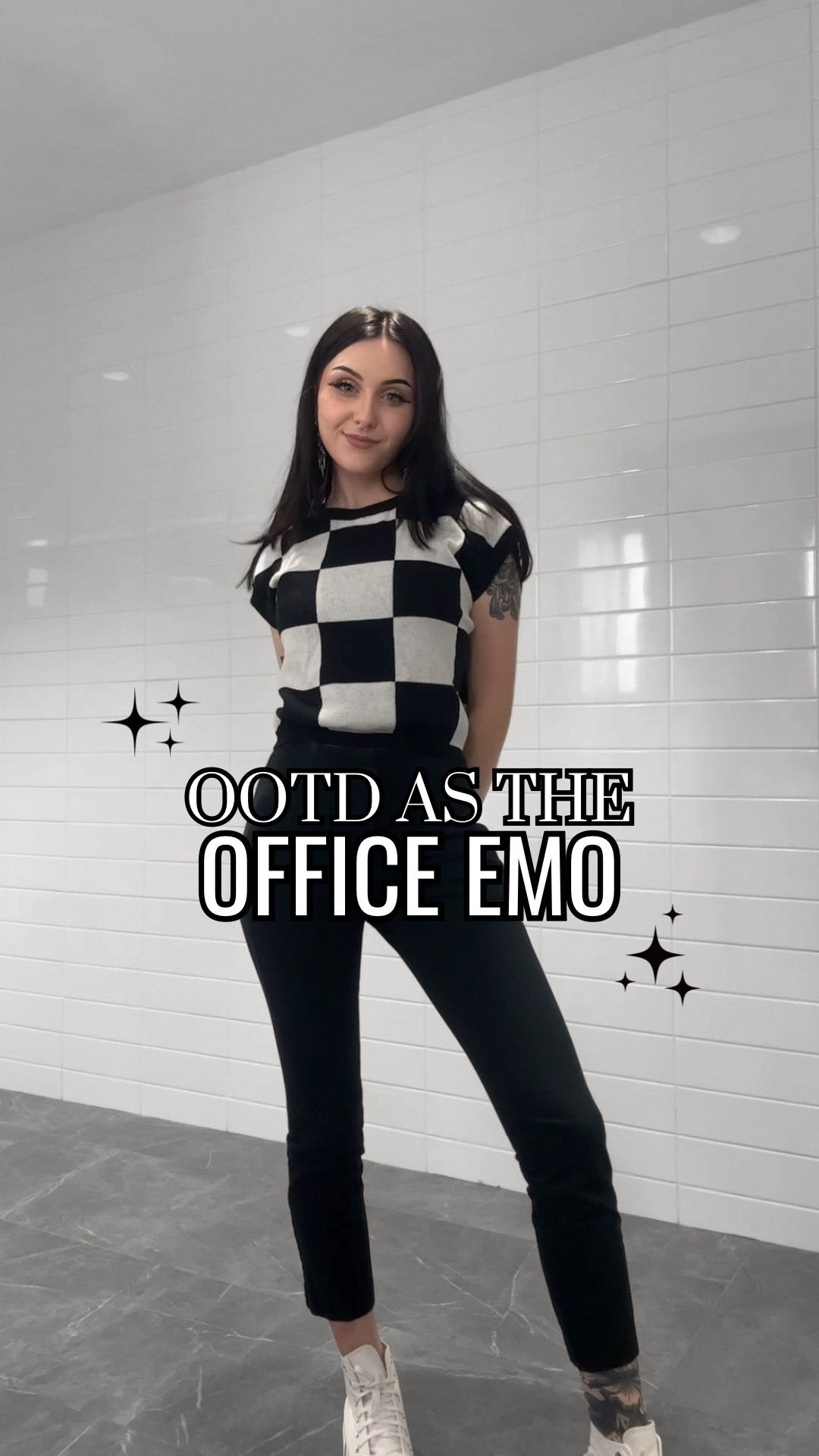 corporate goth ootd #altgirl #alternativefashion #corporategoth #ootd #outfitinspo 

#LTKPetite