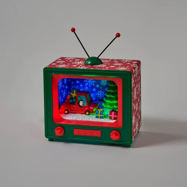 Musical Retro TV Snow Globe - Wondershop™ | Target
