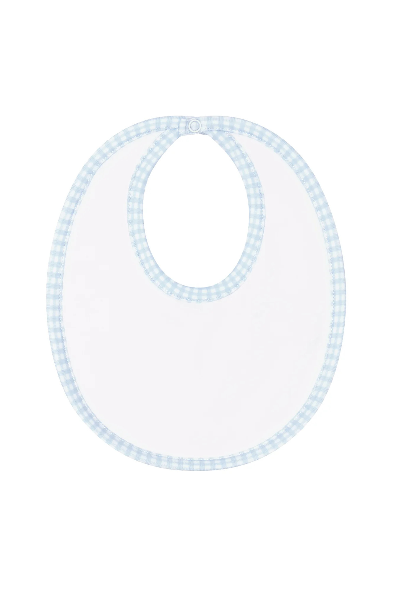 Blue Gingham Bib | Nellapima