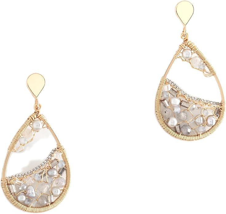 Dangle Bead Earring - Choice of Colors | Amazon (US)