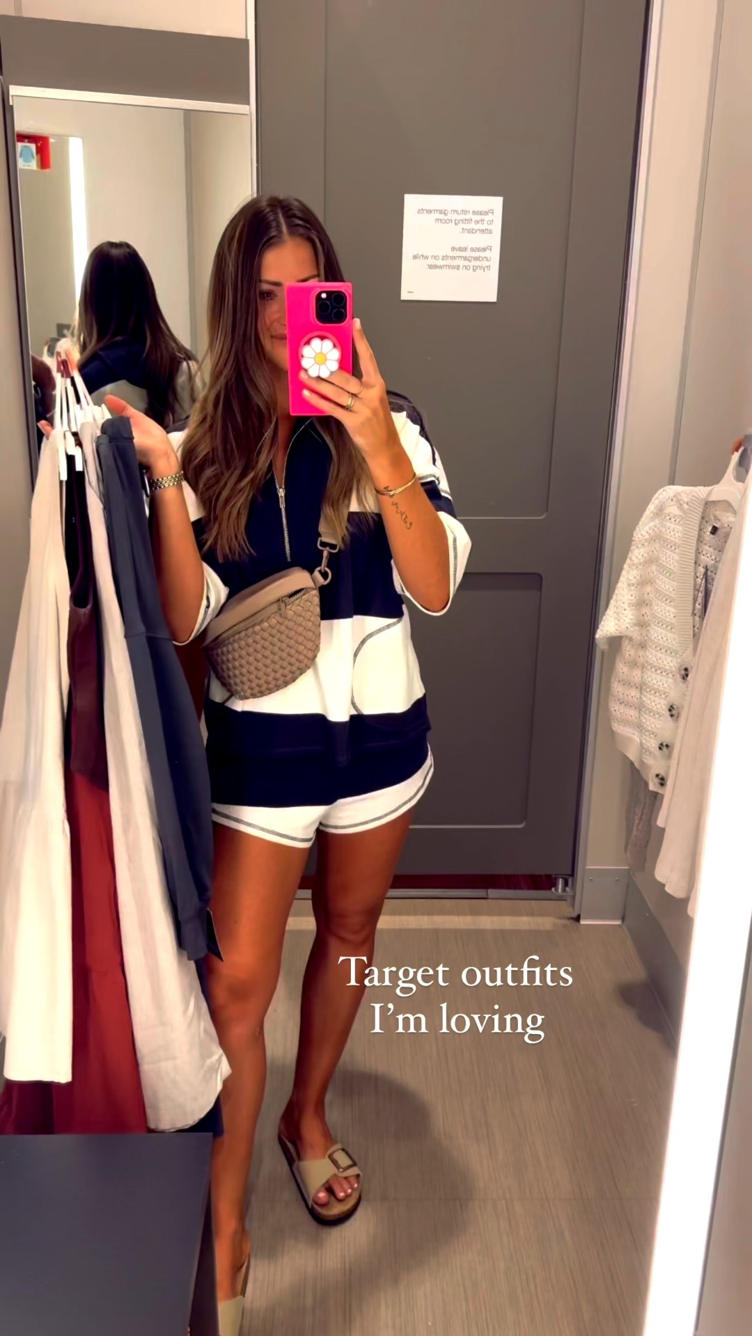 🎯🎯🎯 wearing an XS in every item except the denim dress (S was all my store had left to try but I def need XS! runs big!). did a size 2 (tts) in the jeans— loooove these for baggy look! PS: the brown vest is so good.. i hate when vests aren’t comfortable and this one has crazy stretch! these are the perfect looks to take you into fall!! there’s something for everyone — I thought the two short dresses would be adorable for you teachers!! style with a cute flat. and the long rust dress is great for a fall look without being too hot.. it also would be gorgeous for family photos! the linen pants are FAB.. super unique and would be great for workwear with a flat or heel and casual with a sneaker. the cream colored set i own from last year in green and still wear it at least once a week around the house! you won’t find a softer fabric, it’s AMAZING. and the last set is like butter.. def feels expensive but it’s not!! love the side slit cut on the sweatshirt. lmk if you have any qs! 🫶🏻 #targetstyle #targetfashion #targetrun #targetdoesitagain #falloutfitideas #falltransition #teacheroutfitideas 