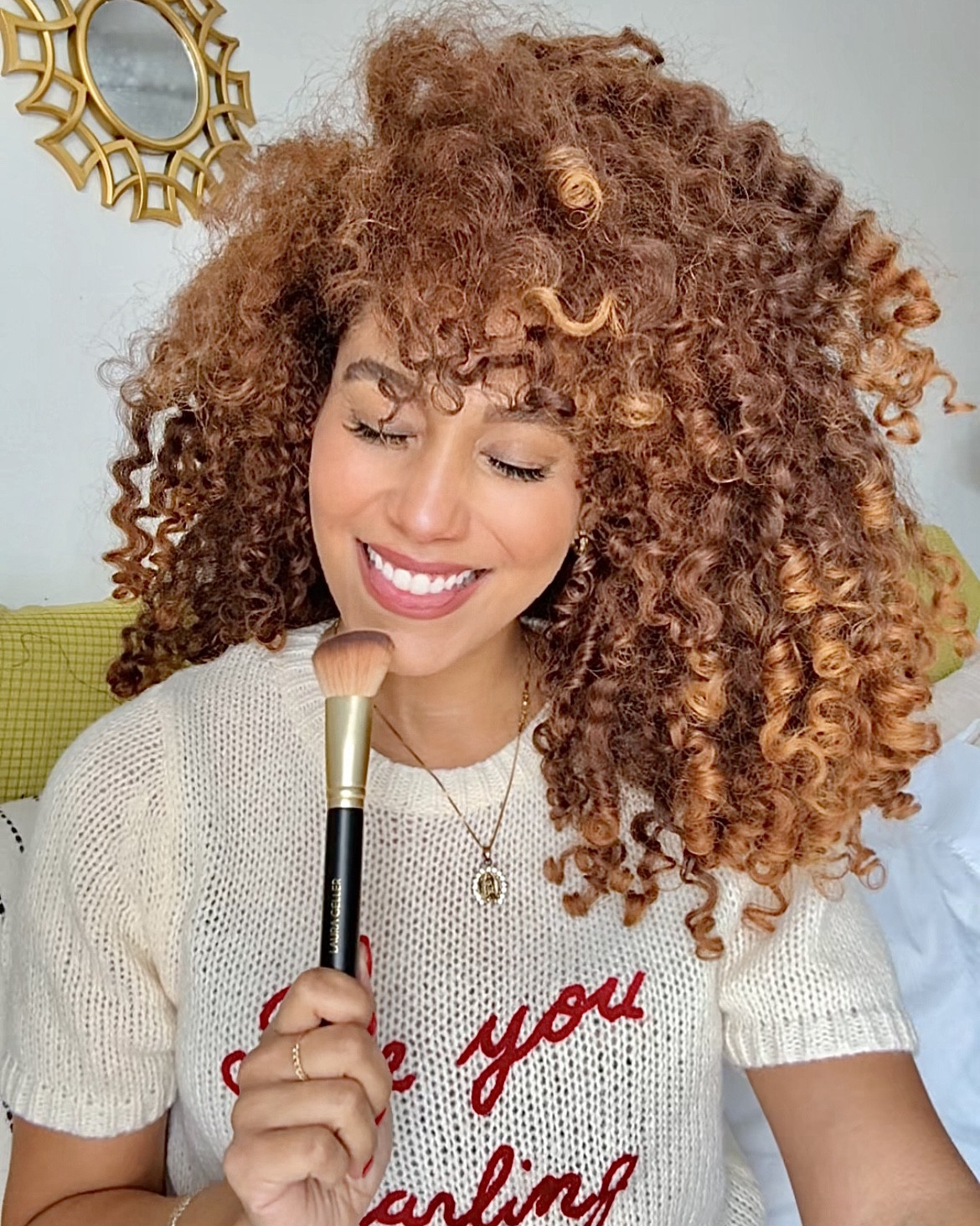 This look is all about seamless skin, natural warmth, and an easy glow that works day or night. Every product I used is linked here for easy shopping.

⸻

Laura Geller Beauty – Featured Gifted Products

Makeup Products
• Skin Perfecting Primer
• Ideal Fix Concealer – Golden Brown
• Better Than Block Serum Foundation – Golden Medium
• Seamless Finish Full Coverage Concealer – Golden Medium
• Color Correcting Foundation – Sand

Cheeks & Glow
• Marbleized Blush – Tropic Hues (Satin Finish)
• Natural Glow Illuminator – French Vanilla

Brows & Lips
• Bravo Brows Soft Pencil & Brush – Dark Brown
• Cream & Lipstick – Pink Passion

Makeup Brushes
• Full Face Blending Sponge
• Full Coverage Foundation Blending Brush
• Kabuki Brush
• Angled Blush Brush
• Dual-End Blush & Bronzer Brush

Hashtags:
#LauraGellerBeauty #LTKFinds #GlowyMakeup #SoftGlam #EverydayGlam #NaturalGlow #ComplexionMakeup #MakeupRoutine #BeautyCreator #MakeupFavorites #MakeupEssentials #GlowRoutine #BronzedGlow #MakeupBrushes

#LTKgrwm #LTKBeauty #LTKmorningroutine