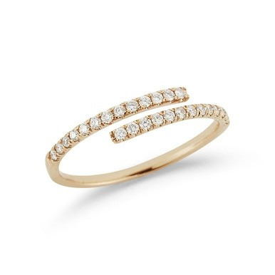 Lauren Joy Bypass Ring | Dana Rebecca Designs