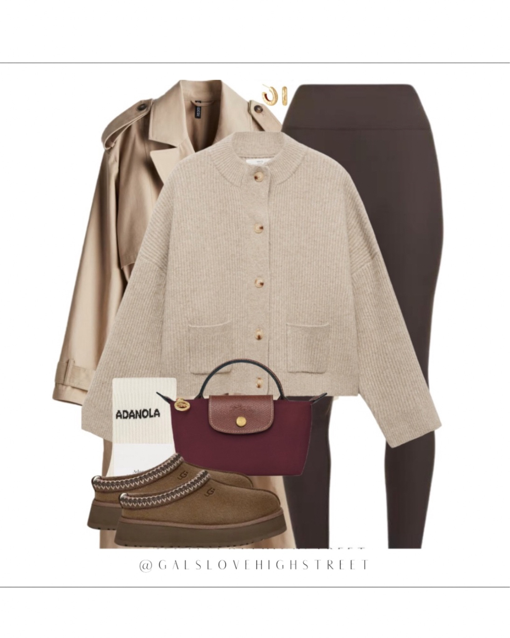Autumn capsule wardrobe 
Ugg tazz 
Mini longchamp 
Knitwear 

#LTKeurope #LTKstyletip #LTKSeasonal