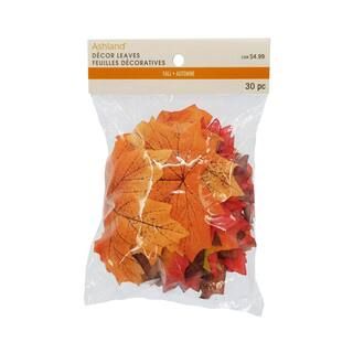 Orange Brown & Red Décor Maple Leaves by Ashland® | Michaels Stores