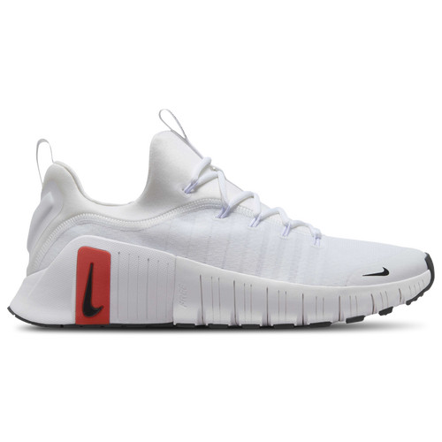 Nike Mens Nike Free Metcon 6 - Mens Shoes White/Black/Picante Red Size 08.0 | Foot Locker (US)