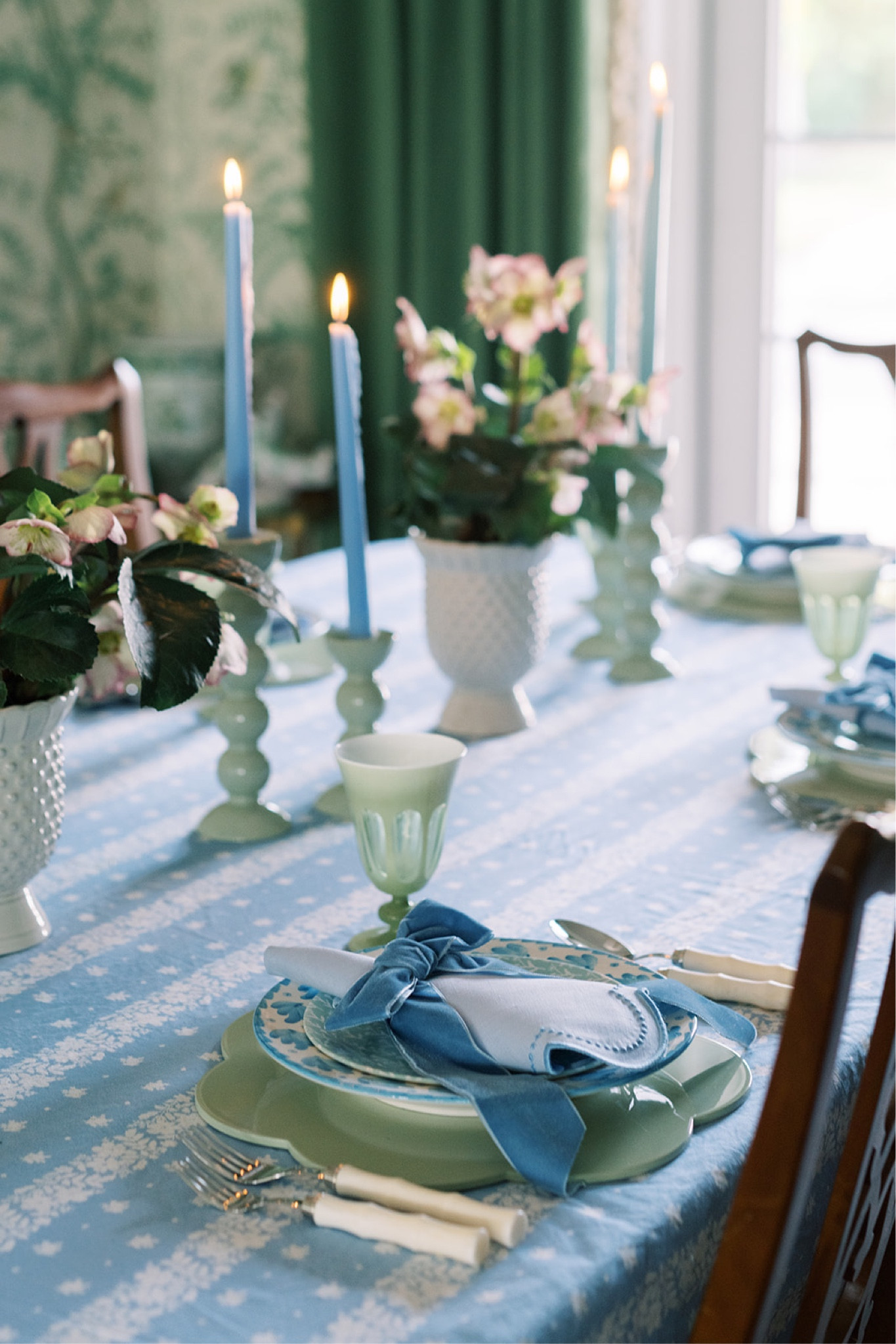 Fresh tablescape for January 🩵

#LTKparties #LTKstyletip #LTKhome