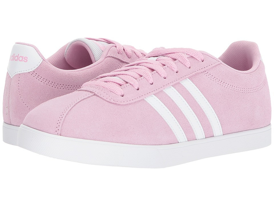 adidas Courtset (Frost Pink/White) Women's Lace up casual Shoes | 6pm