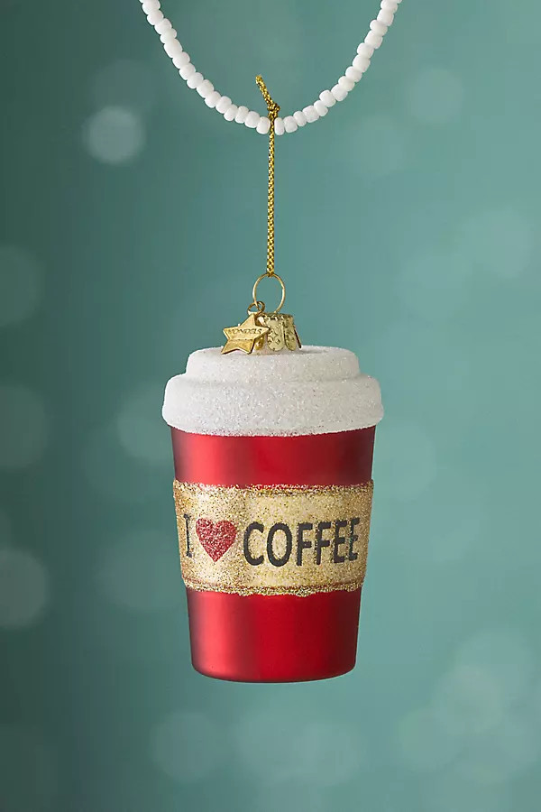 I Love Coffee Ornament | Anthropologie (US)