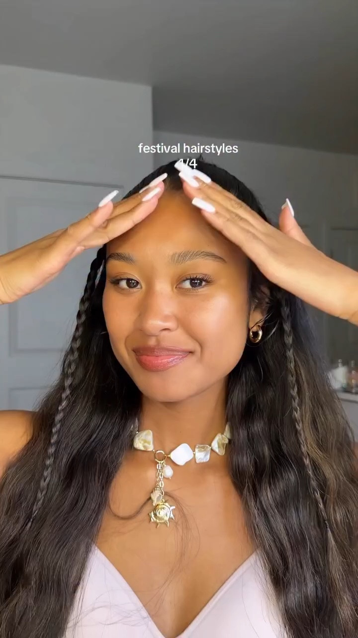 save for your festival season hair inspo 💜 

#hairinspo #festivalseason #hairtutorial