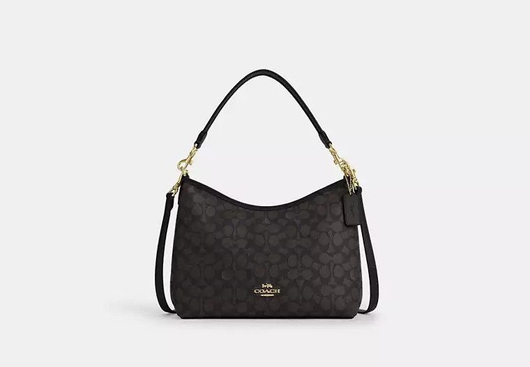 Laurel Shoulder Bag In Signature Canvas | Coach Outlet US