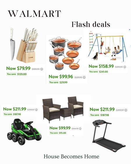 Walmart Flash deals! 

#LTKfamily #LTKhome #LTKsalealert
