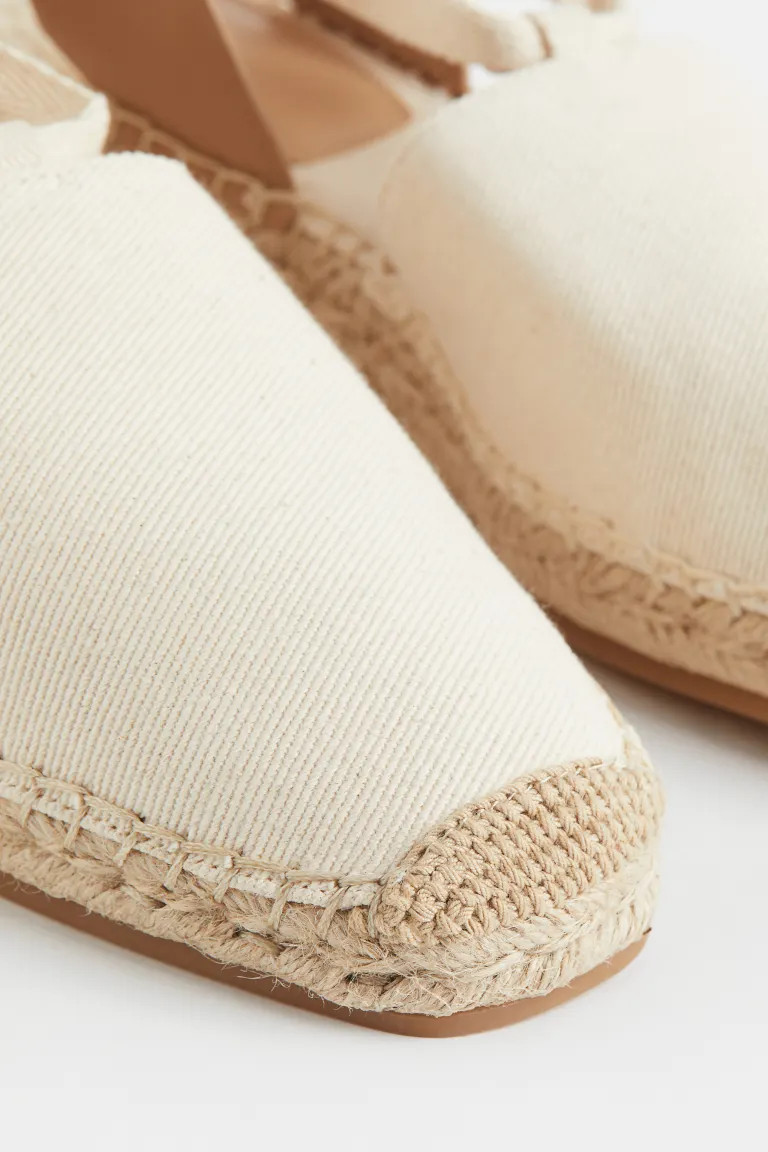 Tie-strap Espadrilles | H&M (US + CA)