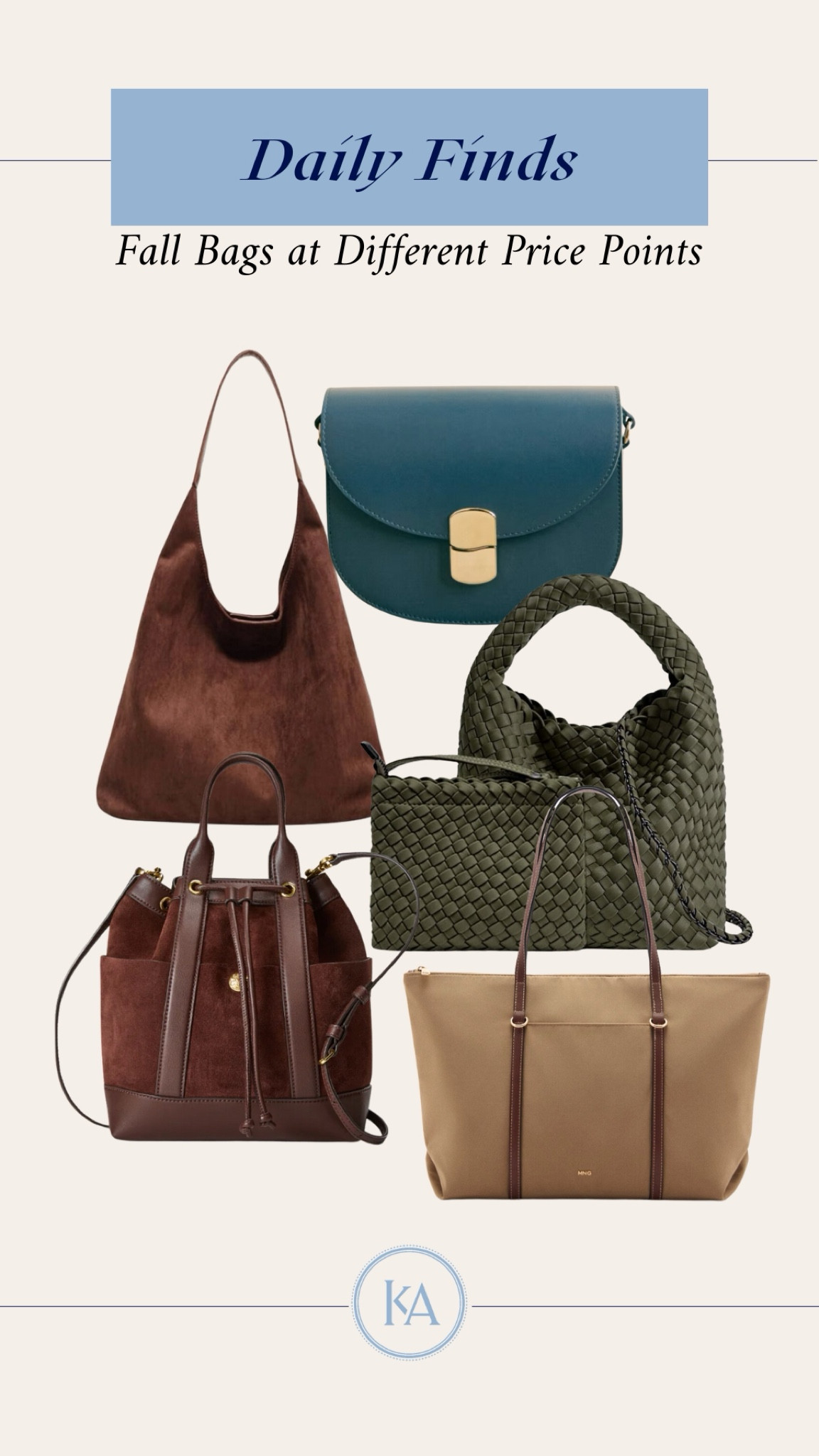 I love these bags for fall! 

#LTKItBag #LTKStyleTip #LTKFallSale