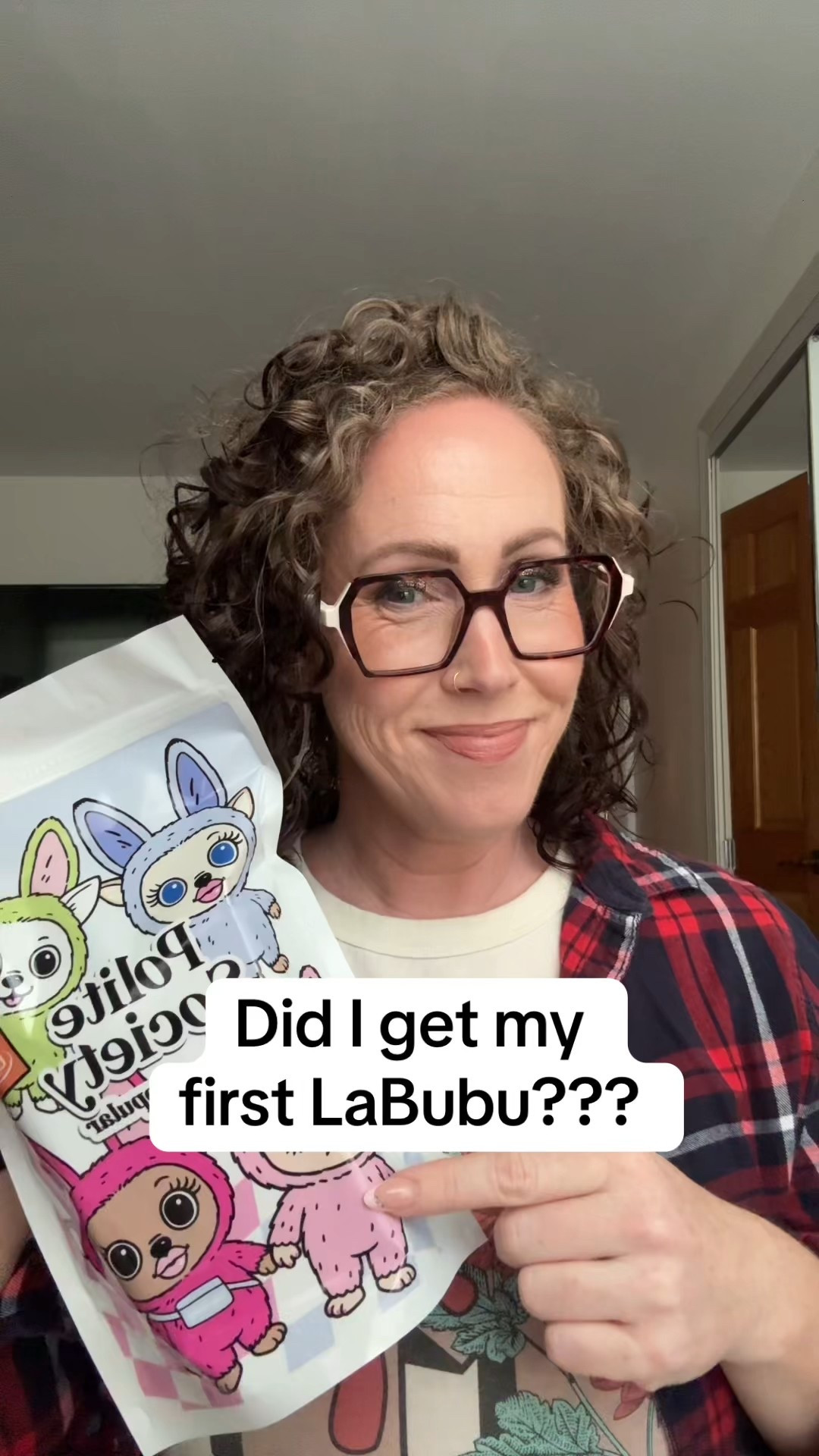 Did I get my first LaBubu??? #politesociety #minimakeup #labubu 