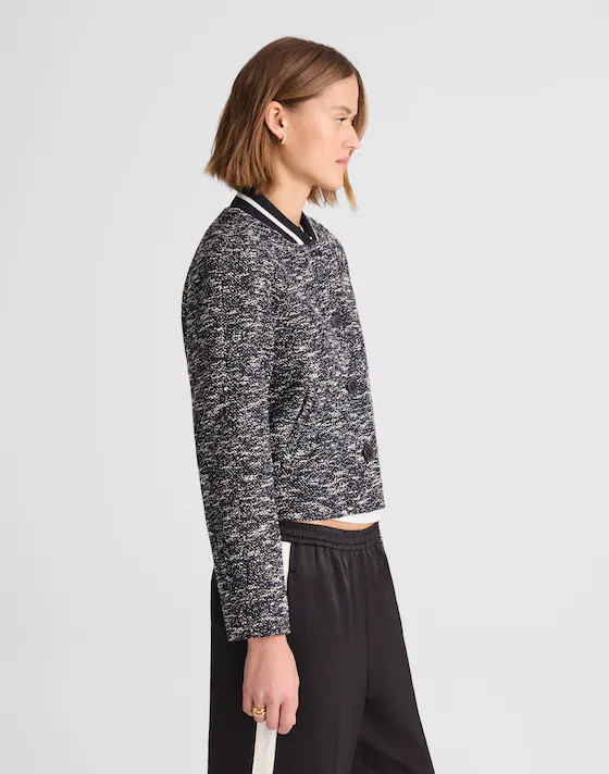 Raglan Bomber Jacket in Tweed | Madewell