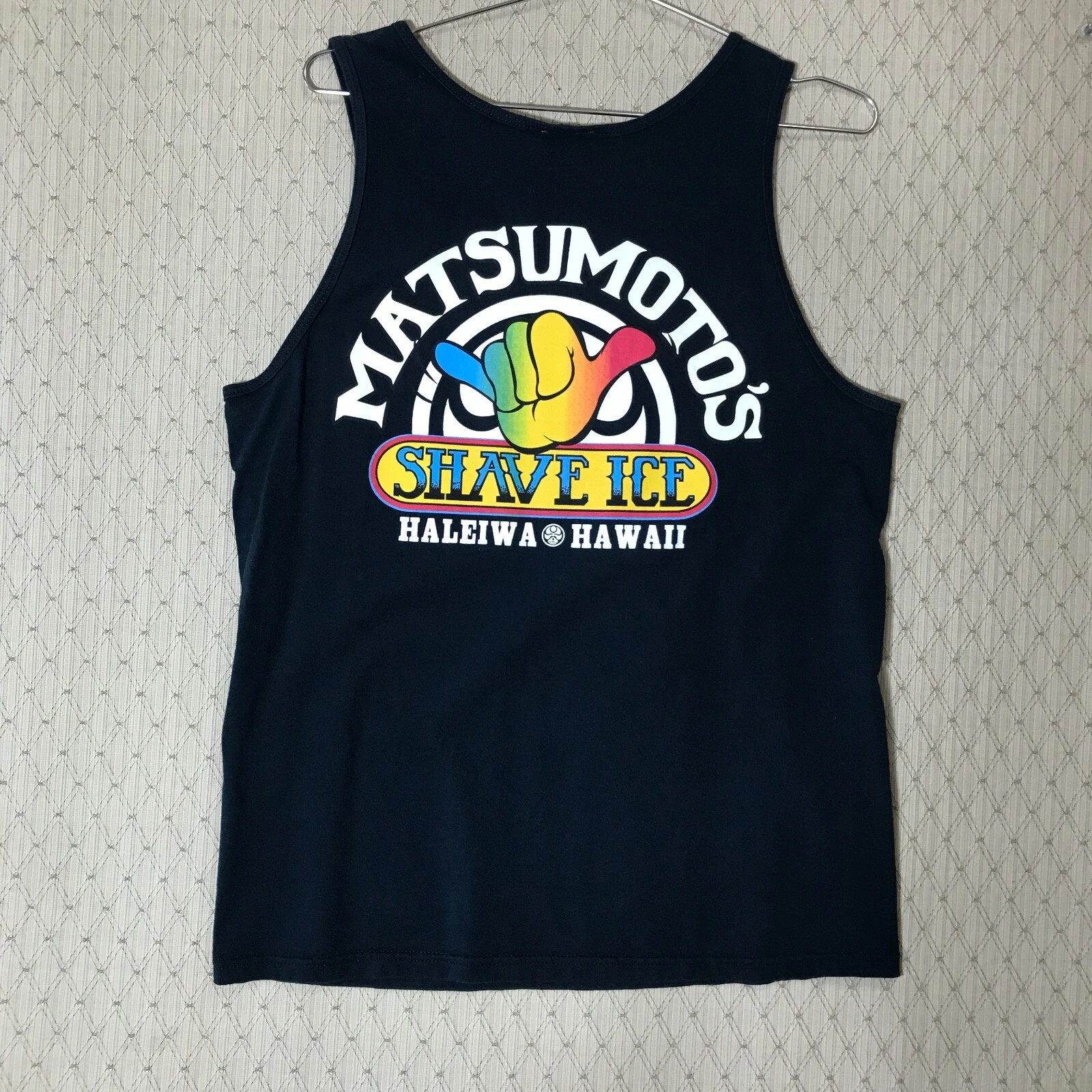 HIC Matsumoto Shave Ice Haleiwa Hawaiian Island Creations Sz M Tank Top Snowcone | eBay | eBay US