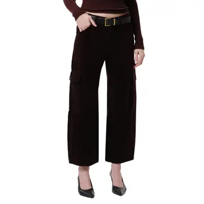 Citizens of Humanity Thassos Twisted Seam Utility Corduroy Wide Leg Pants in Manuka Bronze at Nordstrom, Size 26 | Nordstrom
