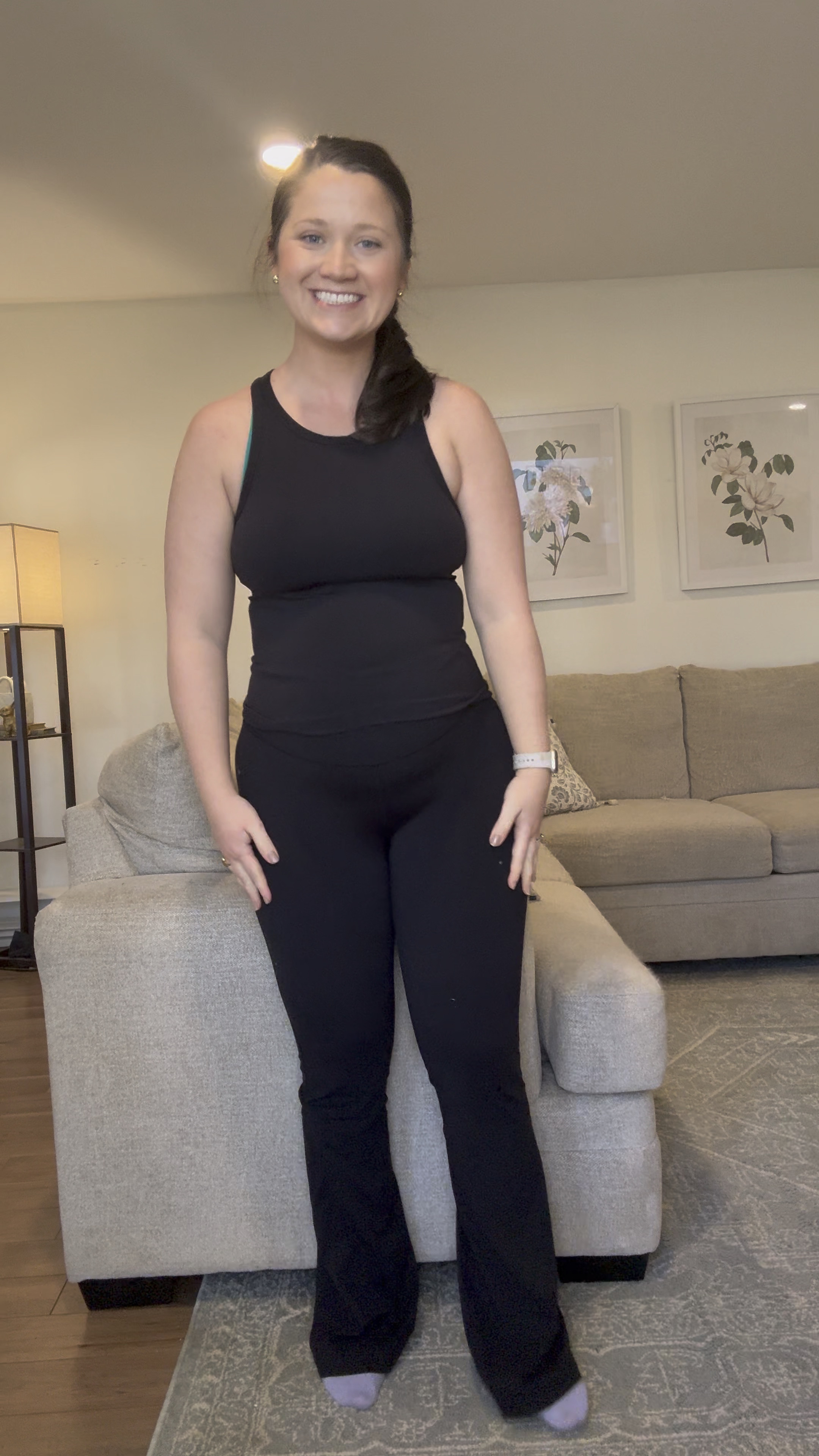 Lululemon favorites. Align tank top and groove pants. Active wear favs 