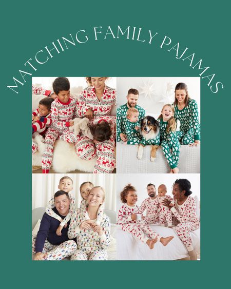 Matching family pajamas currently on sale 🎄 

#LTKSeasonal #LTKsalealert #LTKfamily
