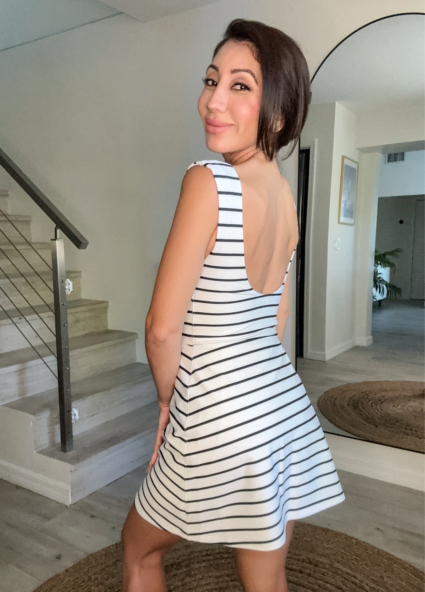 The perfect mom dress!
Flattering fit, comfy, built in bra, shorts, and POCKETS. Also, the front is more covered up while the back is exposed which I find to be very subtly sexy. 🔥

#LTKActive #LTKFitness #LTKTravel
