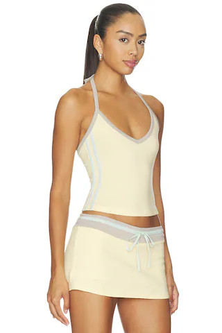 Alysia Top in Butter Yellow | Revolve Clothing (Global)