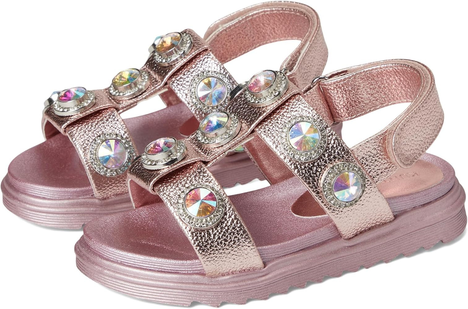 Girl's Mini Orson Crystal Sandal (Little Big Kids) | Amazon (US)