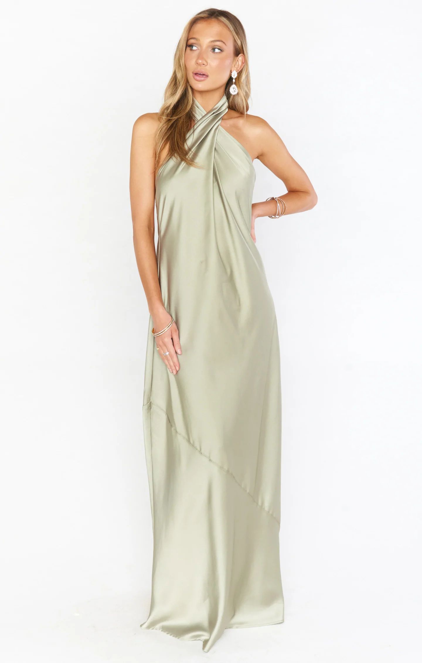 Jasmine Halter Maxi Dress | Show Me Your Mumu