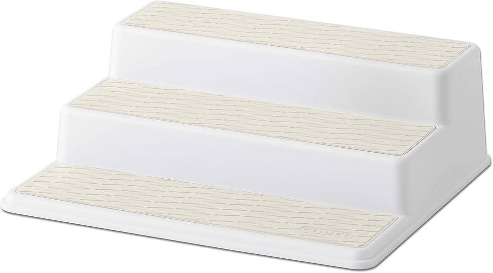 Copco Basics 3-Tier Spice Pantry Kitchen Cabinet Organizer, 10-Inch, Cream | Amazon (US)