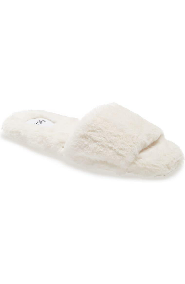 Livie Plush Slide Slipper | Nordstrom