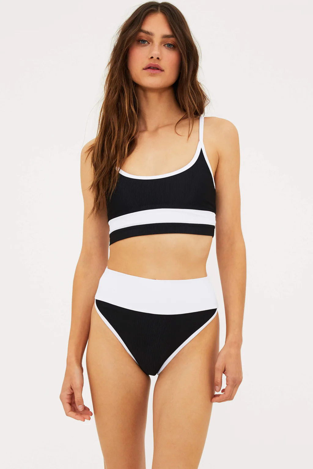 Eva Top Black & White | Beach Riot