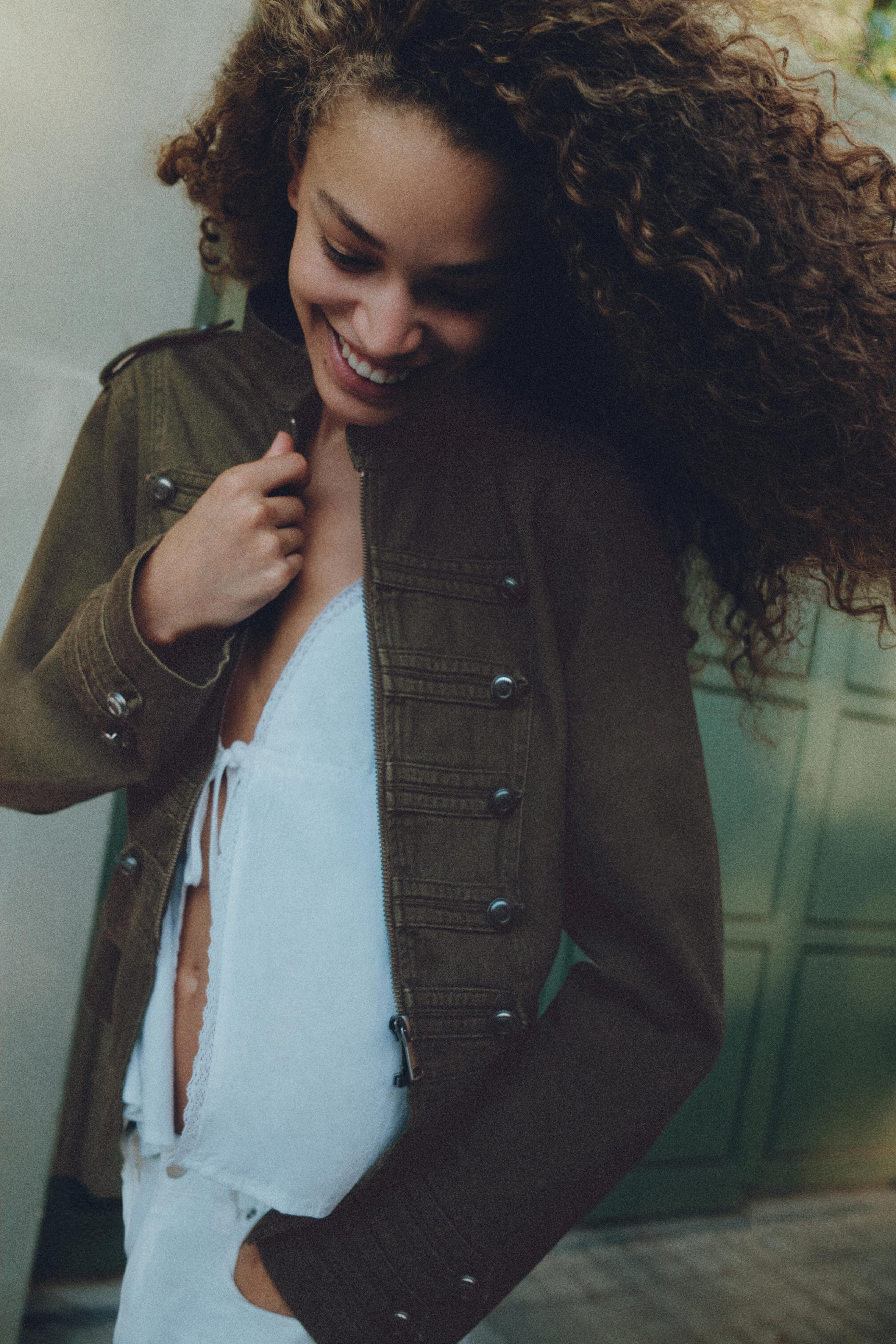 Fitted jacket with toggle buttons | Pull&Bear United Kingdom | PULL and BEAR UK