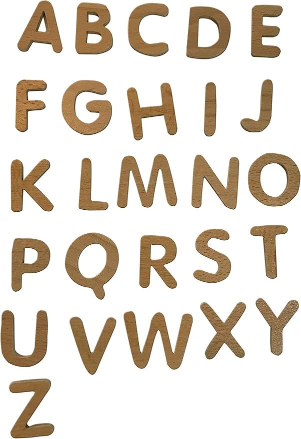 Amazon.com: Leaping Learning Wooden Letters Magnets for The Refrigerator : Toys & Games | Amazon (US)