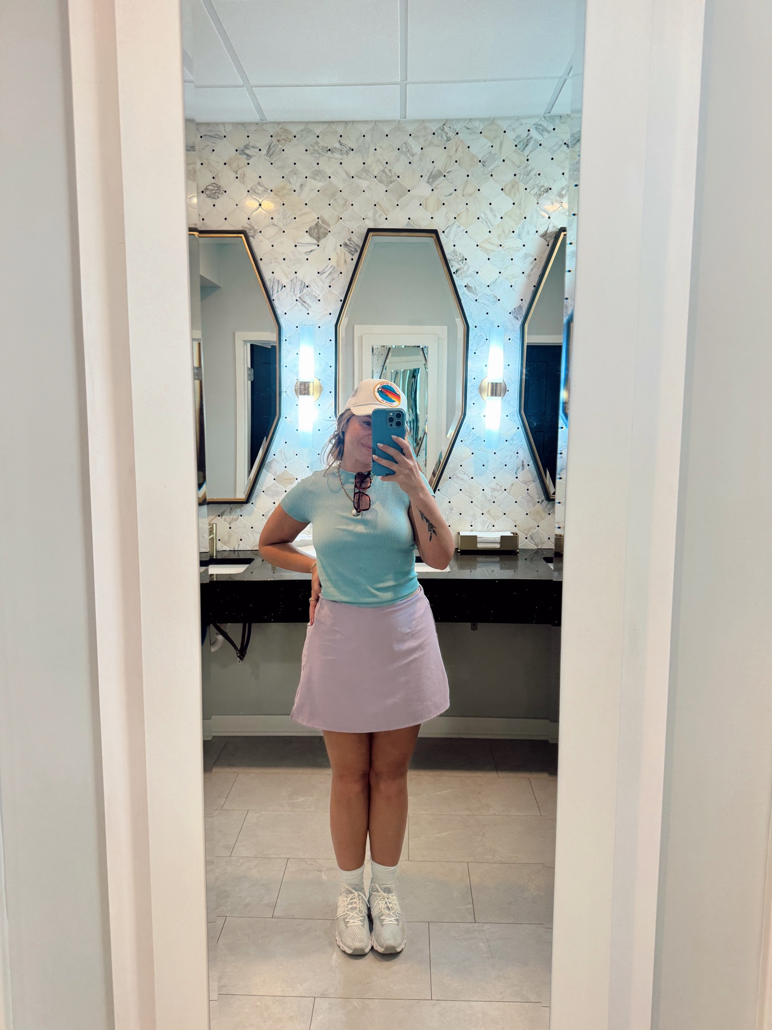 Self proclaimed best dressed, worst golfer 

#LTKActive #LTKMidsize