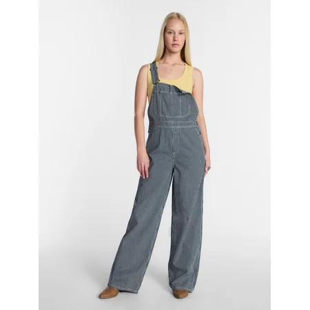 Kacey Lee Women's Denim Overalls, Sizes XS-XXL | Walmart (US)