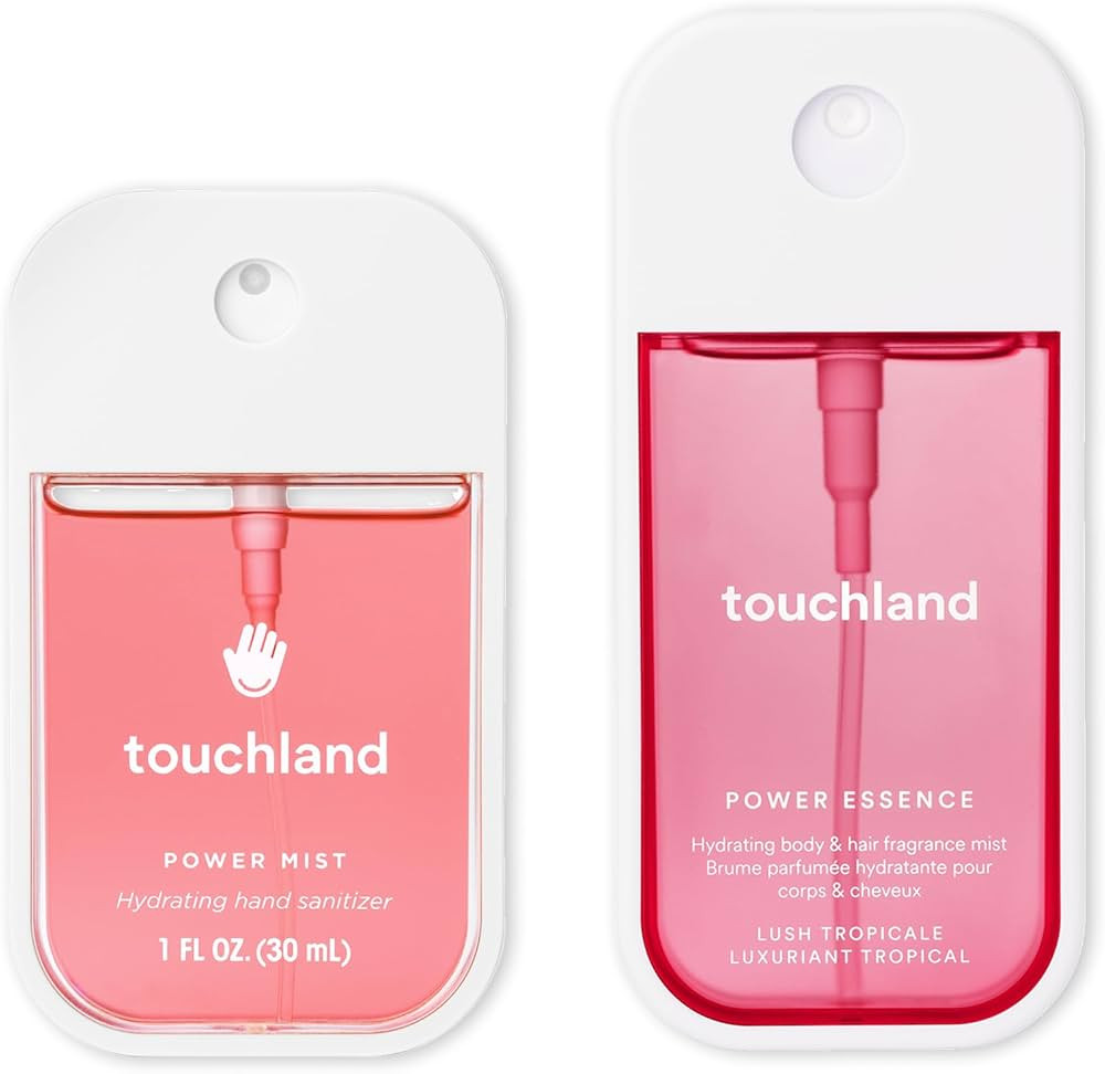 Touchland JUICY ESCAPE Body and Hand Mist Essentials (Lush Tropicale Body & Hair Fragrance Mist, ... | Amazon (US)