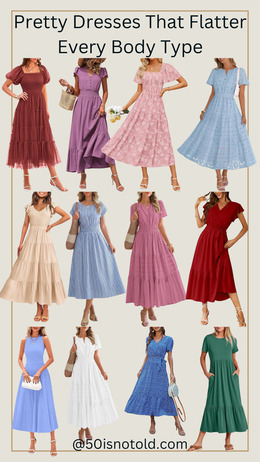 The Best Dresses for Weddings, Church, and Summer Events 

 #LTKgrwm #LTKSeasonal #LTKOver40
