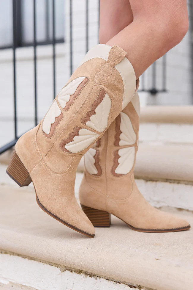 Fairy Almond Cowboy Boot | Pink Lily