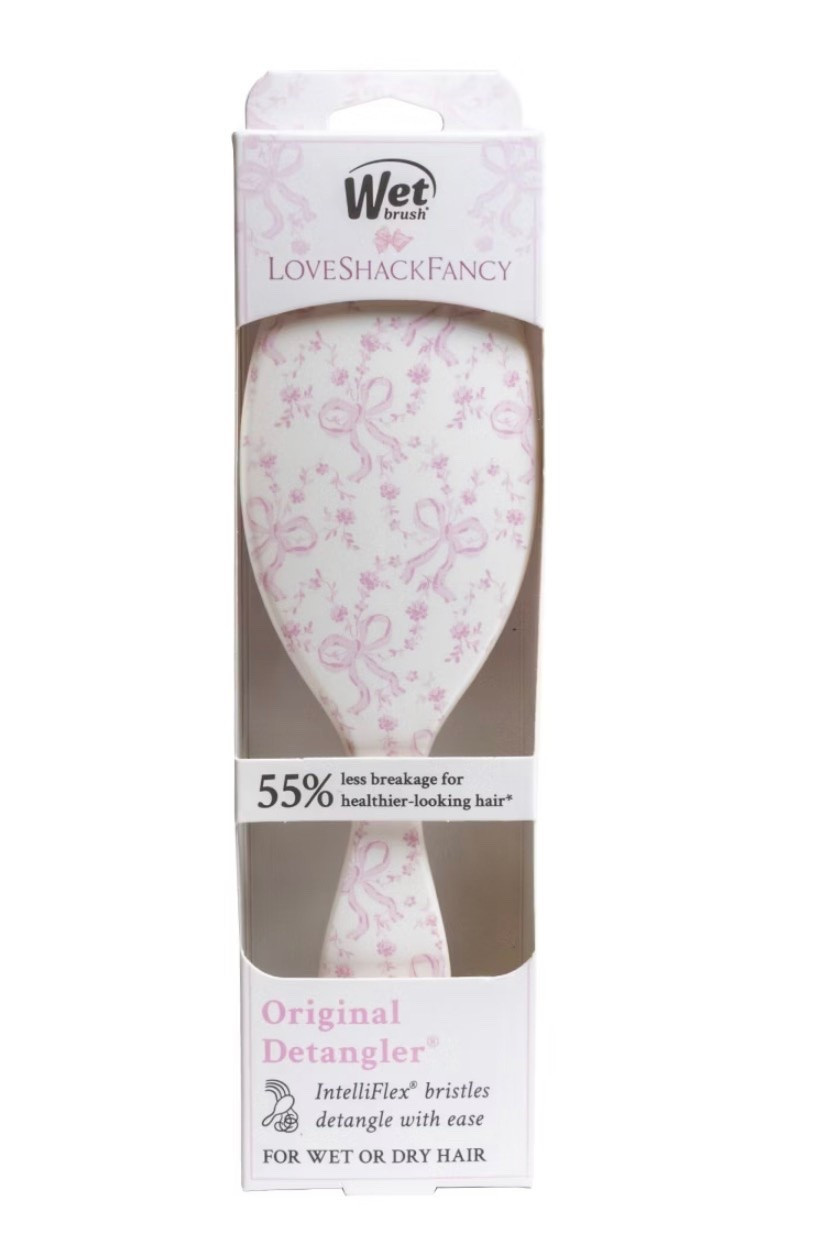 LoveShackFancy x Target – WetBrush Coquette Bow Original Detangler Brush Chantilly

#LTKdayinmylife #LTKgrwm #LTKBeauty