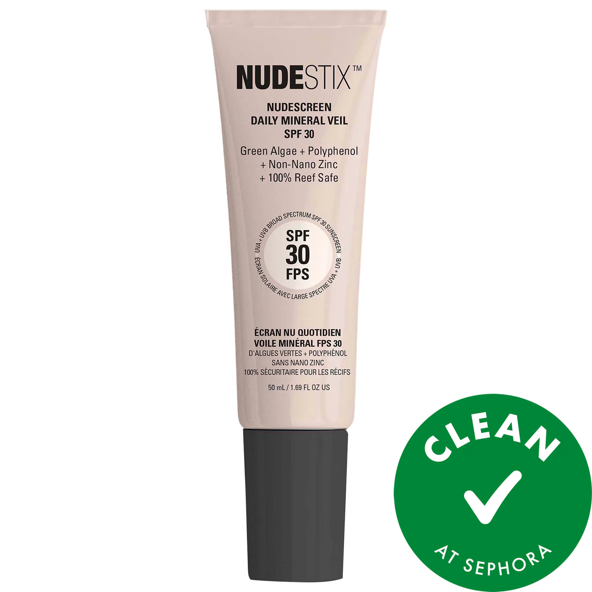 NUDESTIX Nudescreen - Mineral Sunscreen SPF 30 Hot 1.7 oz / 50 mL | Sephora (US)