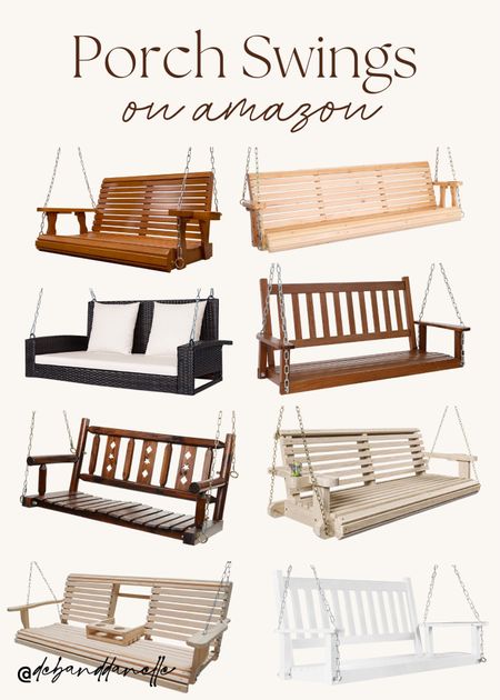 Such fabulous deals on these porch swings!! 

Porch swing, front porch, back porch, backyard, front yard, swings, cozy porch, home, amazon finds, amazon must haves, Deb and Danelle

#LTKFind #LTKsalealert #LTKhome