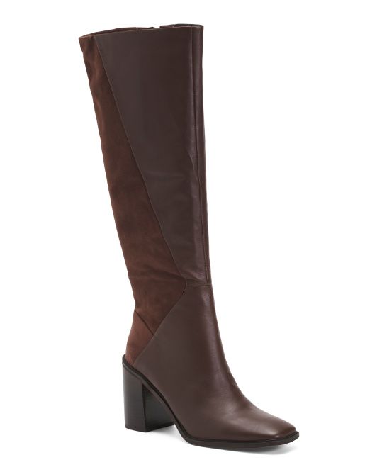 Leather Stevie Tall High Shaft Boots | TJ Maxx