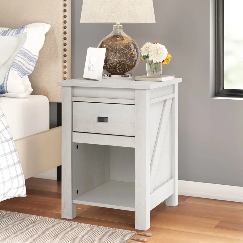 Minchinhampton 24.41'' Tall 1 - Drawer Nightstand | Wayfair North America