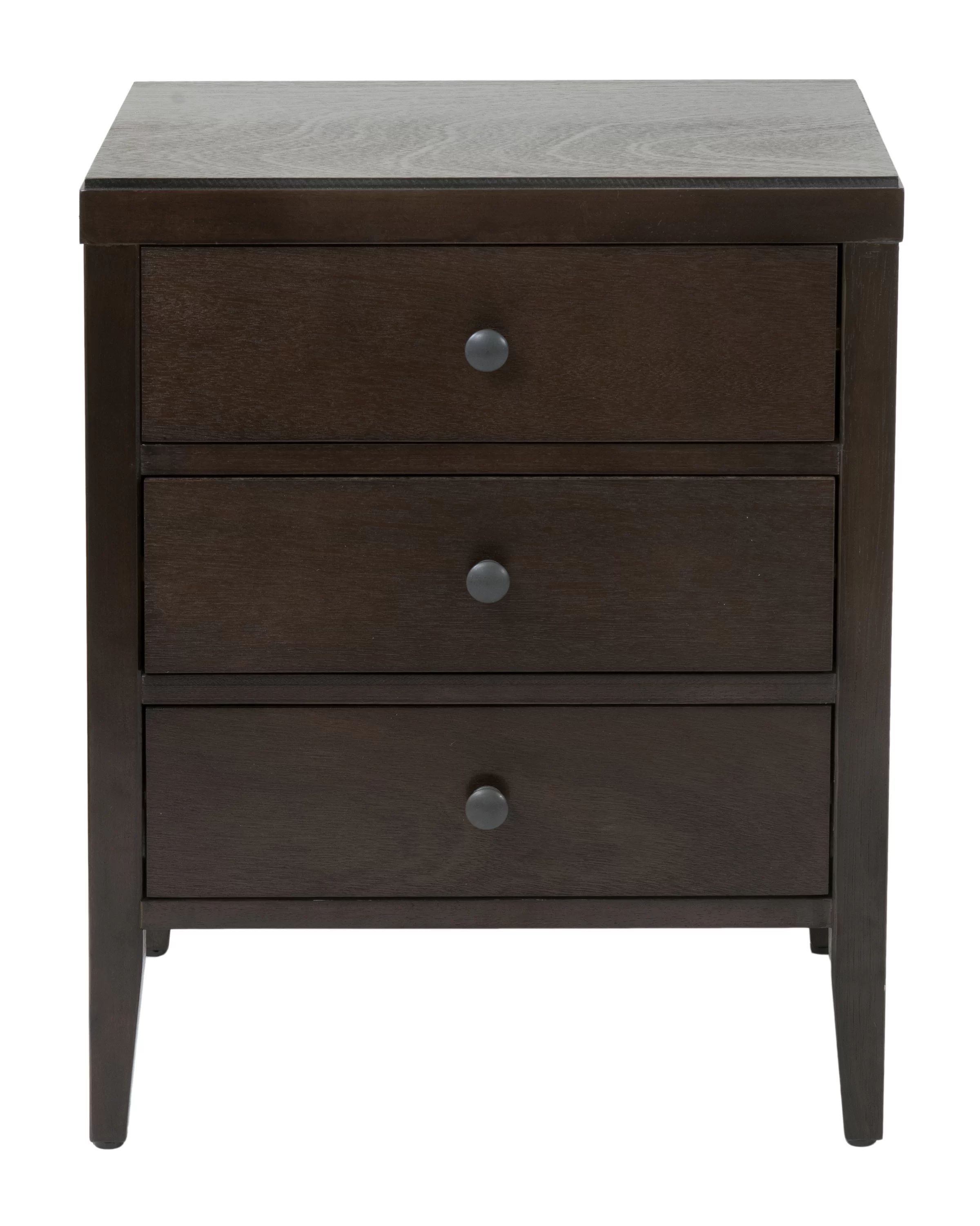 Rushville 23'' Tall 3 - Drawer Nightstand | Wayfair North America