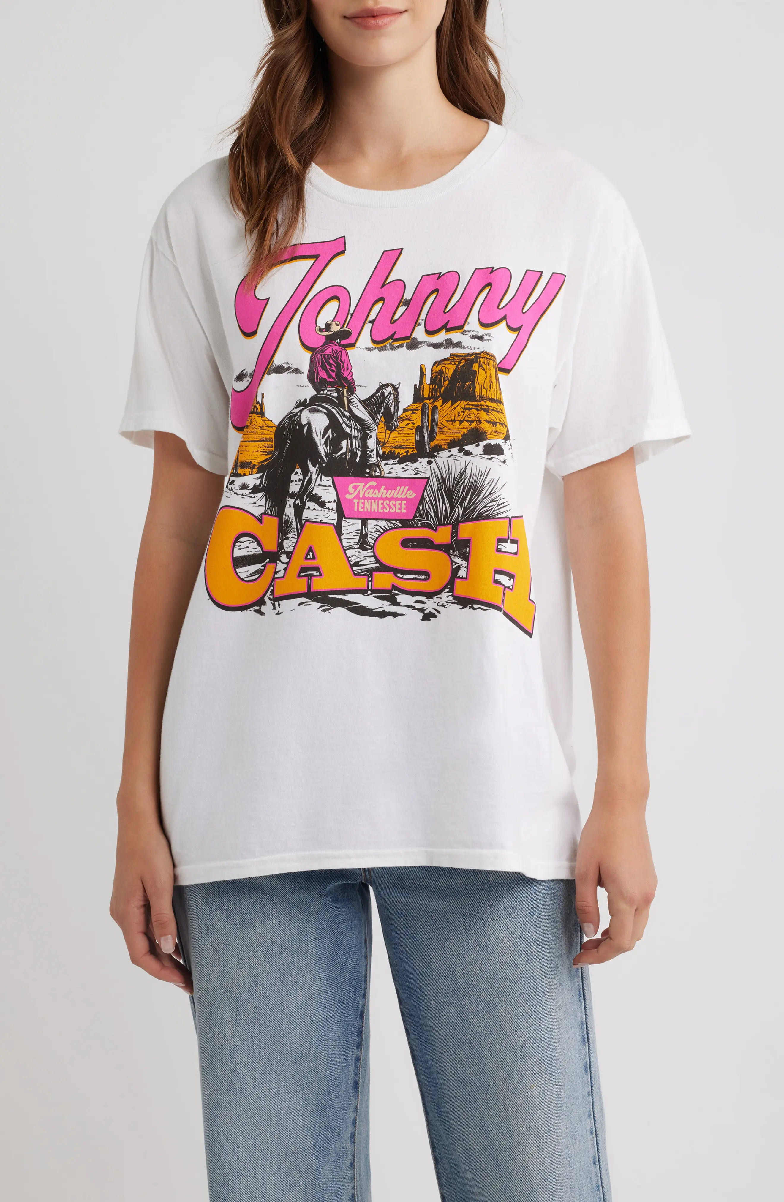 Johnny Cash Graphic T-Shirt (Women) | Nordstrom | Nordstrom