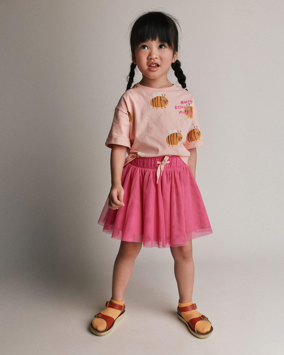Toddler Girl Avenue Twirl™ Mini Skirt with Tulle - Hot Pink - Otter Avenue | Carter's | Carter's Inc