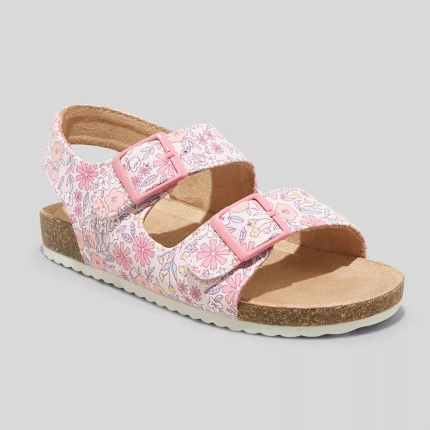 Toddler Reagan Footbed Sandals - Cat & Jack™ | Target