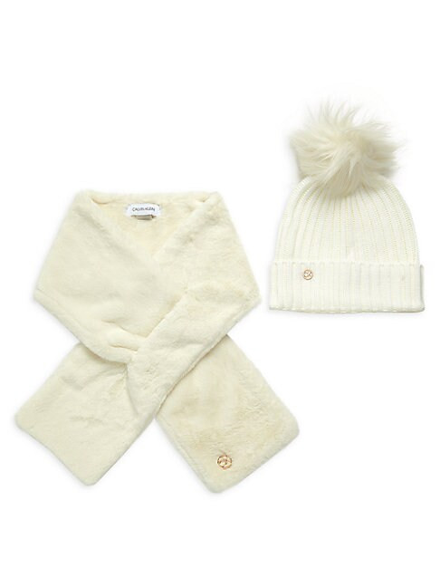 2-Piece Faux Fur Hat & Scarf Set | Saks Fifth Avenue OFF 5TH